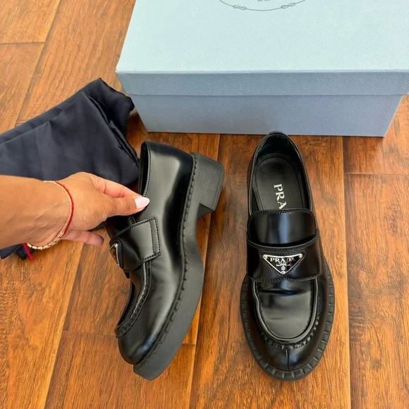 Prada Women’s Slip-On Loafers - Picture 2 of 4